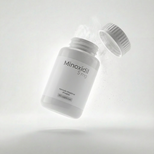 Minoxidil Oral 90 Cápsulas 5 mg. El mejor precio del mercado.