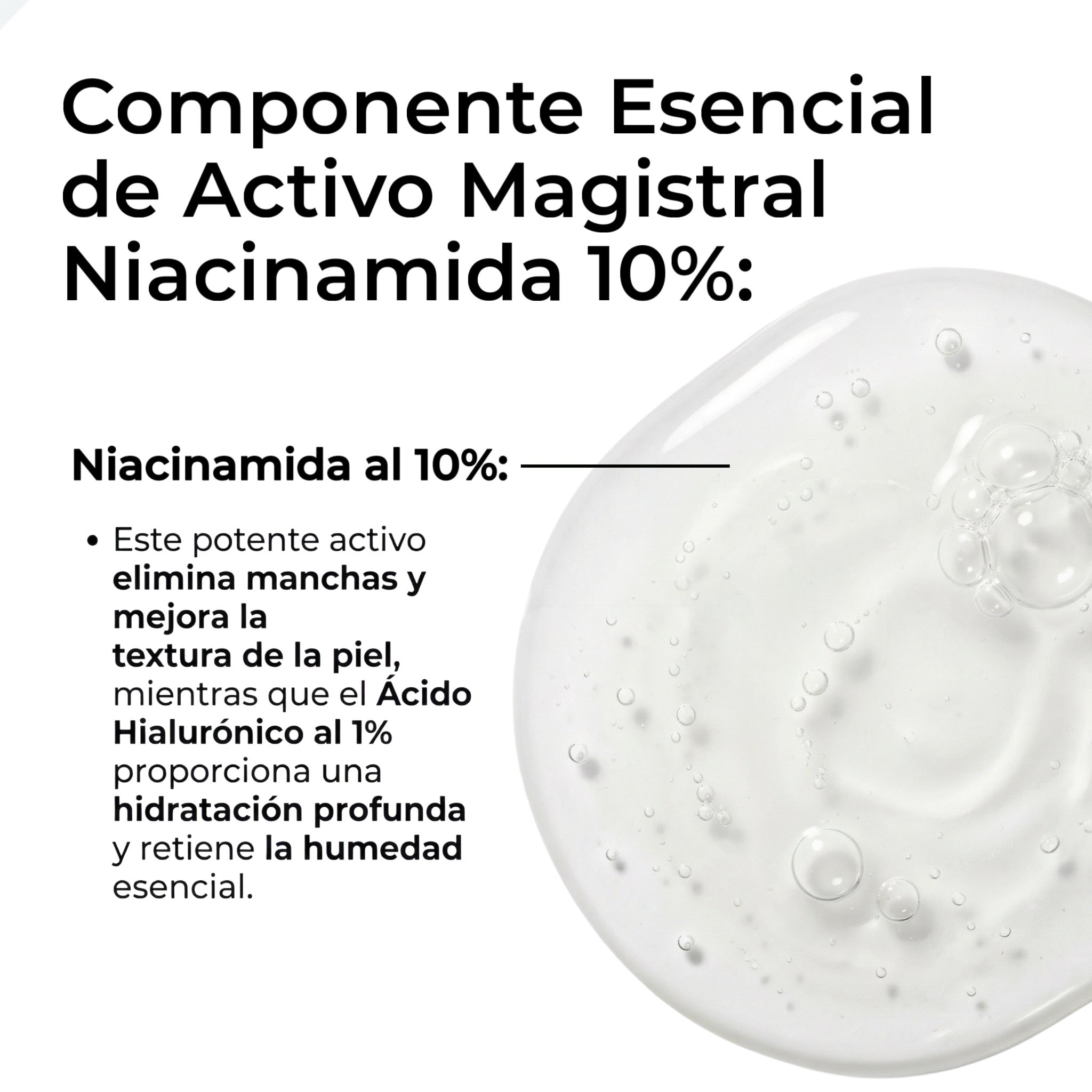 Activo Magistral Niacinamida 10% Elimina manchas