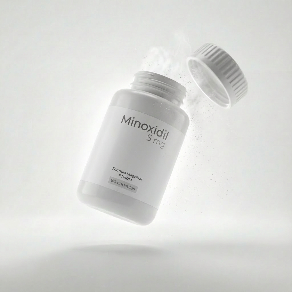 Minoxidil Oral 90 Capsules 5 mg. The best price on the market. NEOLABMA.